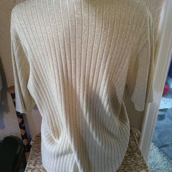 Corporate Sparkle. Short sleeve blouse - Picture 2 of 4